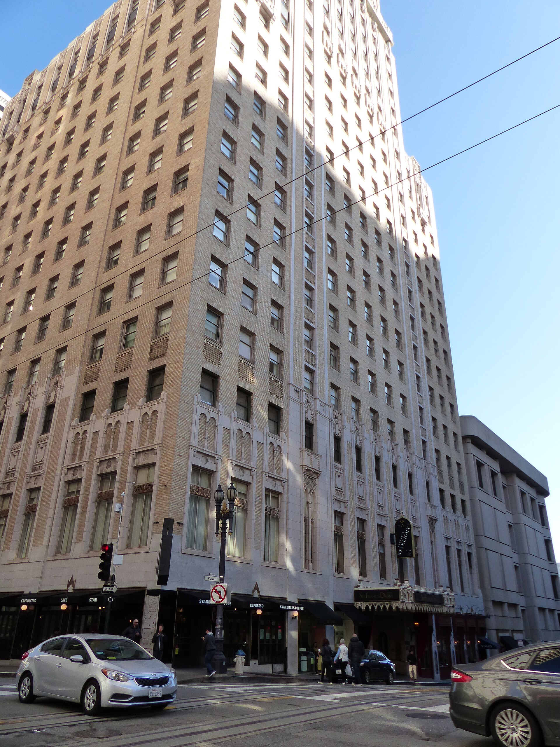 Historic exterior of Beacon Grand in San Francisco
