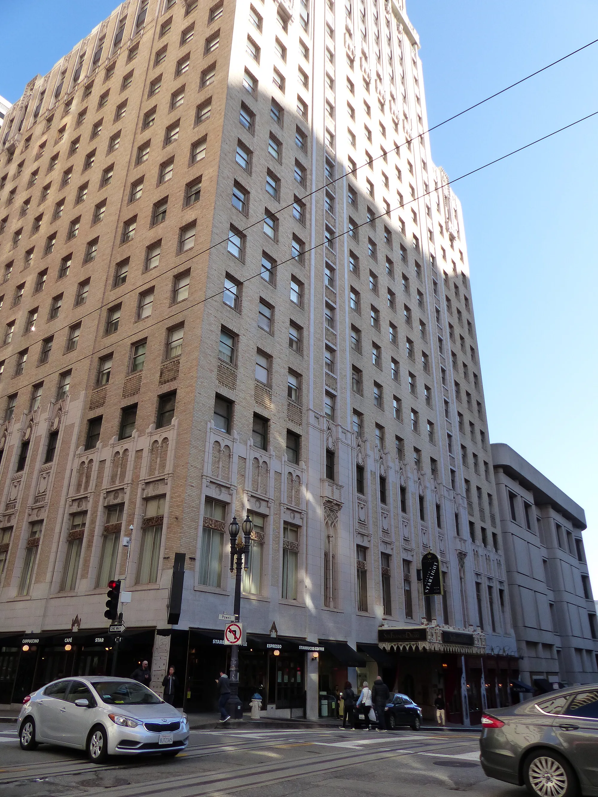 Historic exterior of Beacon Grand in San Francisco