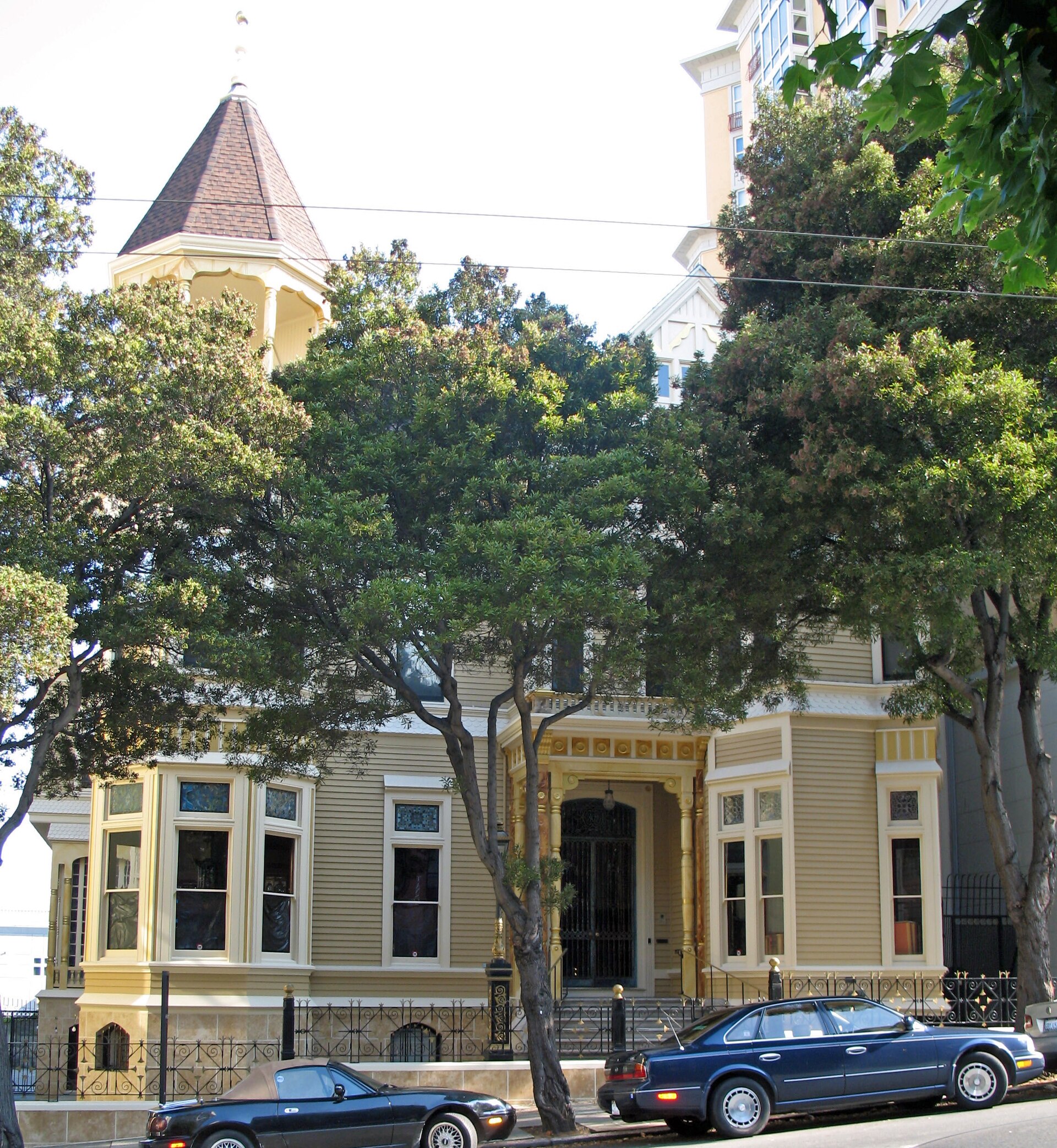 Historic Theodore F. Payne House occupied by Sutter Mansion
